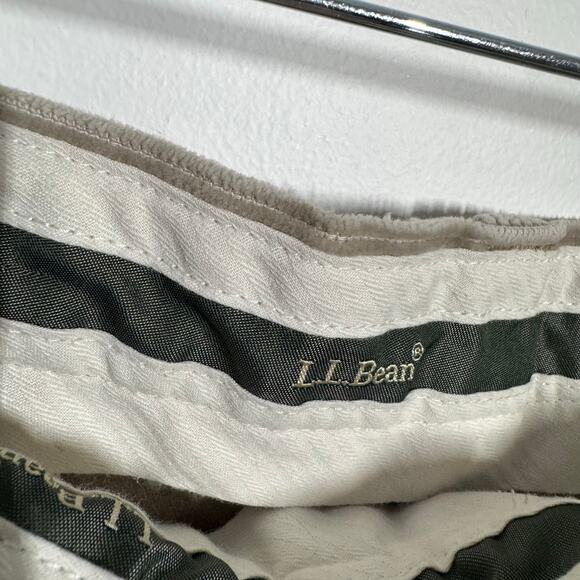 L.L.Bean Thick Corduroy Pant Men 44 Tan Cotton Chino Dress Pant Relaxed Fit - Picture 7 of 9